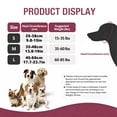 thumbnail image 3 of Soft Dog Calming Hoodie, Dog Cat Ears Muffs for Bath Noise Protection Calming Cold Weather an xiety Relief, Large Adjustable Top for Grooming Bathing Fireworks an d Travel, 3 of 9