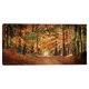 thumbnail image 1 of Cuadros Decorativos - Caballo Blanco en Otoño- Panoramic Images Jr Canvas, 1 of 2