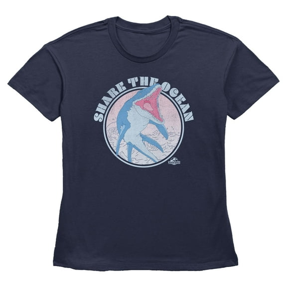 Womens Jurassic World Share The Ocean T Shirt