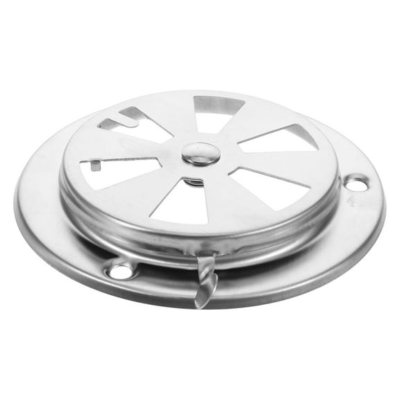 FUTUREORYY Adjustable Stainless Steel Rv Air Vent Cover with Damper for Oven and Exhaust Ventilation