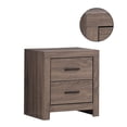 thumbnail image 5 of Simple Relax 2 Drawers Wooden Nightstand in Barrel Oak, 5 of 5