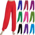 thumbnail image 2 of Women Yoga Pants Plus Size Sports Leggings Colorful Bloomers Dance TaiChi Modal Trousers Ropa Deportiva Mujer Gym (12,S), 2 of 7