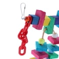 thumbnail image 4 of GROWTH TANK Wooden Flexible Bridge Swing Cage Chew Toy for Parrot Bird Exercise Chewing, 4 of 9