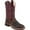 Brown Foot /Red Shaft, variant on Old West Children's Broad Square Toe Boots