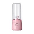 thumbnail image 2 of OEFNTAC Portable Blender 8.1in 0.99lb USB Rechargeable 6-Blade 350ml for Shakes Travel Gym 15krpm 3h Charge White Pink, 2 of 7