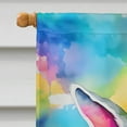 thumbnail image 3 of Hippie Animal Rabbit House Flag, 3 of 5