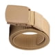 thumbnail image 2 of Cinturón de hombre, cinturón reversible, cinturón de tela para hombre, cinturón de hombre con hebilla deslizante Caqui, 2 of 6