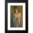 thumbnail image 2 of Max Nonnenbruch 12x18 Black Modern Framed Museum Art Print Titled - Youth (Also Odaliske) (1897), 2 of 5