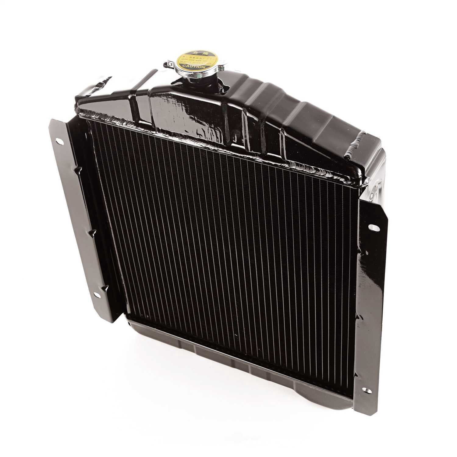 Omix 17101.04 Radiator, 2 Row 134 Cubic in