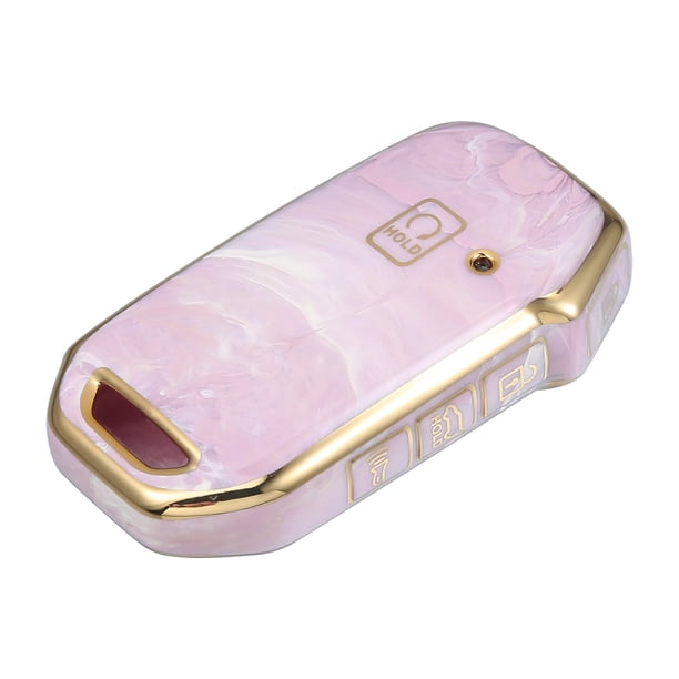 Funda para Llave Unique Bargains para Kia Soul 2020-2022 TPU Rosa
