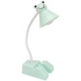 thumbnail image 1 of Table Night Light for Bedroom, Mini Children Cartoon Foldable LED Desk Lamp USB Charging Lamp Reading Eye Protection Lamp for Kids (Green Frog), 1 of 8