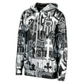 thumbnail image 2 of Men's ProSphere Black Rey Mysterio Camo Collage Full-Zip Hoodie, 2 of 3