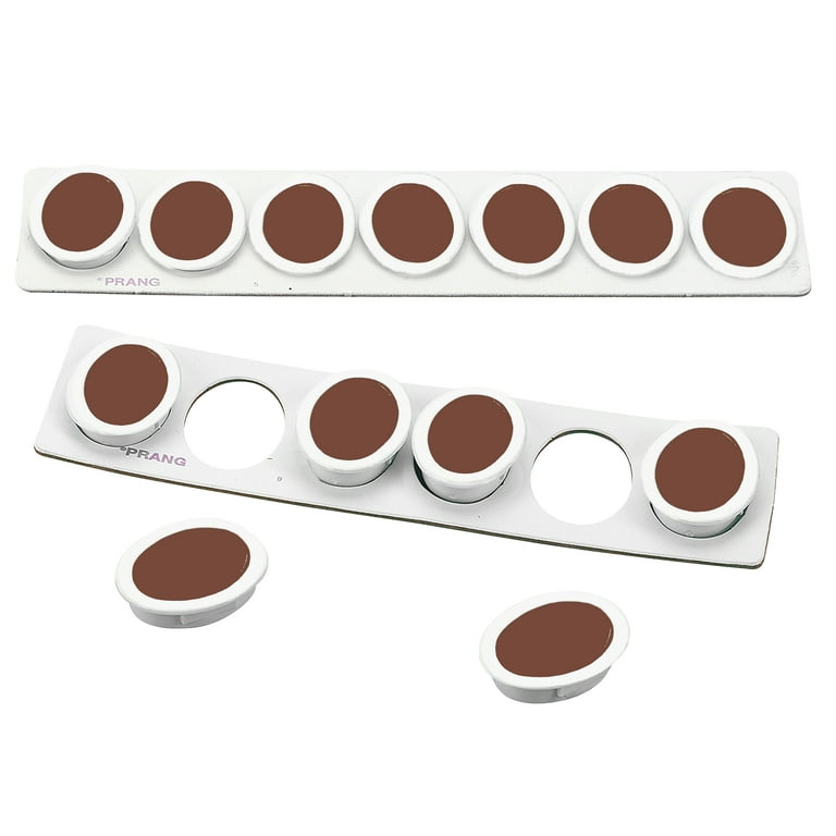 Prang Oval-Pan Watercolors Refill - 1 Dozen - Brown Prang Oval-Pan Watercolors Refill - 1 Dozen - Brown
