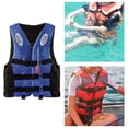 thumbnail image 4 of Almencla 360 degree Reflective Life Jacket Swimwear Swim Vest for Floating Kayaking Rafting M Size Blue, 4 of 8