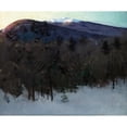 thumbnail image 2 of Abbott Handerson Thayer 17x15 Gold Ornate Wood Frame and Double Matted Museum Art Print Titled - Mount Monadnock (circa 1918), 2 of 4