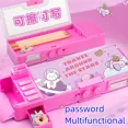 thumbnail image 1 of Password Lock Pen Box Multifunctional Stationery Girl's High-tech Pencil Elementary School Student Luxury Children's Intelligent 2, 1 of 6