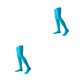 thumbnail image 1 of Qarigey 1 par de calcetines hasta el muslo de 52 cm Medias elásticas JK Medias hasta el muslo Type8 NO8, 1 of 6