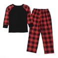 thumbnail image 2 of Kmbangi Ensembles de Pyjamas Assortis pour la Famille, Chandail à Manches Longues + Pantalon, 2 of 8
