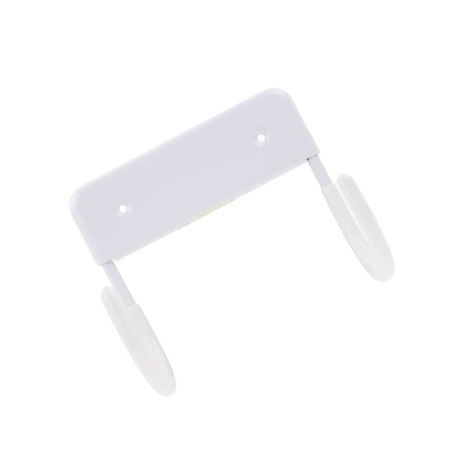 Advancent Colgadores para tablas de planchar Ganchos fáciles de instalar para un almacenamiento conveniente Fácil de instalar Amplia Almacenamiento y organización del hogar leche blanca