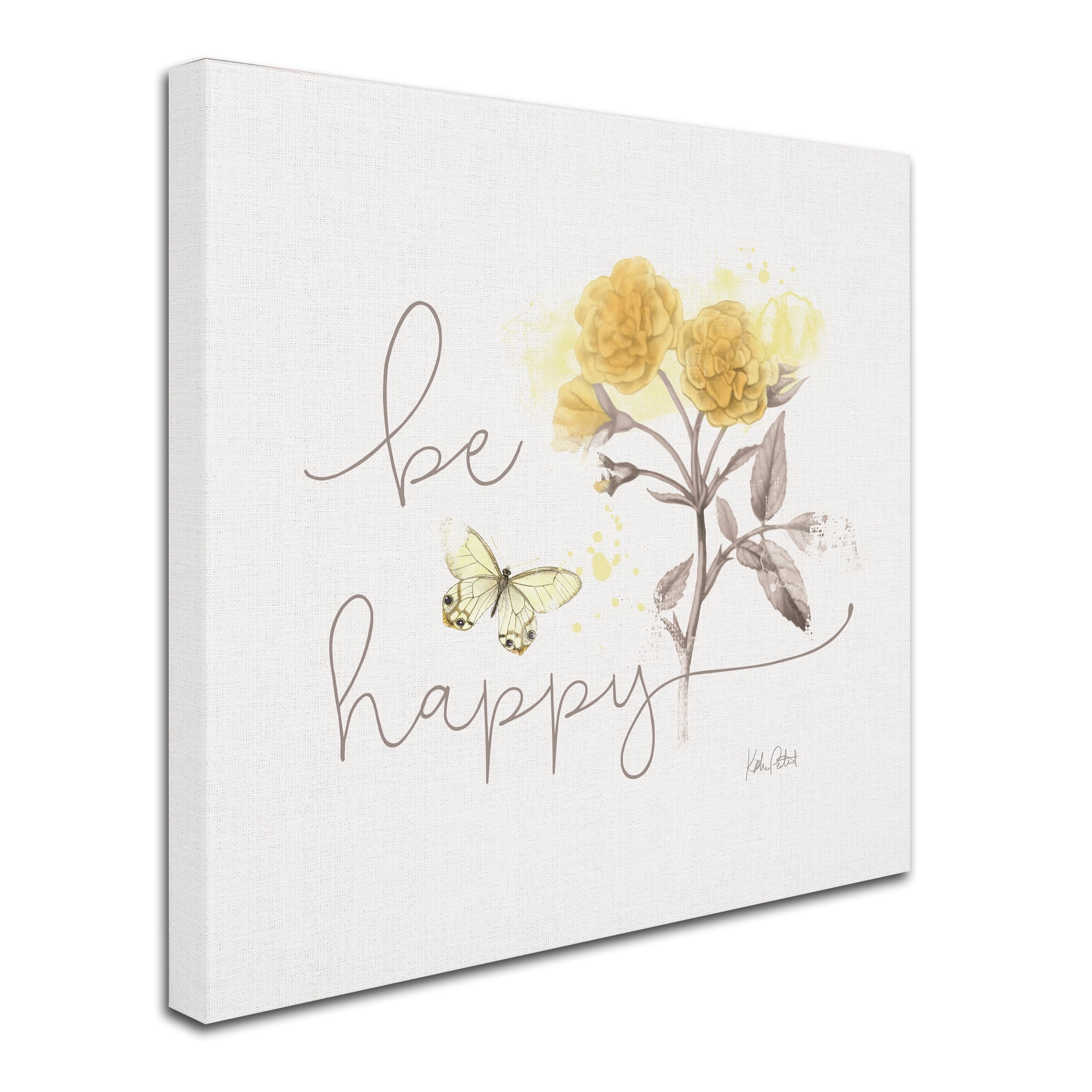 Trademark Fine Art 'Sunny Day VIII' Canvas Art by Katie Pertiet