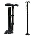 thumbnail image 1 of Walking Stick Folding Cane Lightweight Folding Cane Walking Cane Led Walking Stick Self Standing Folding Walking Cane Lightweight Walking Stick With LED Light And Cushion Handle, 1 of 7