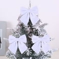 thumbnail image 5 of YIKA Christmas Tree Topper Bow For Christmas Holiday Parties Indoor Outdoor Home Decorations Christmas Bows And Ribbons, 5 of 7