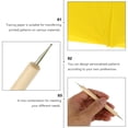 thumbnail image 5 of 10 Pcs Papier de Transfert pour Couture Carbone avec Stylet Embossé pour Point de Croix, 5 of 5
