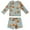 E, variant on Toimothcn Boys Swimsuits Long Sleeve Cute Cartoon Carrot Printed Compression 2 Peice Bathing Suit Quickly Dry Soft Swimwear 4-5 Years