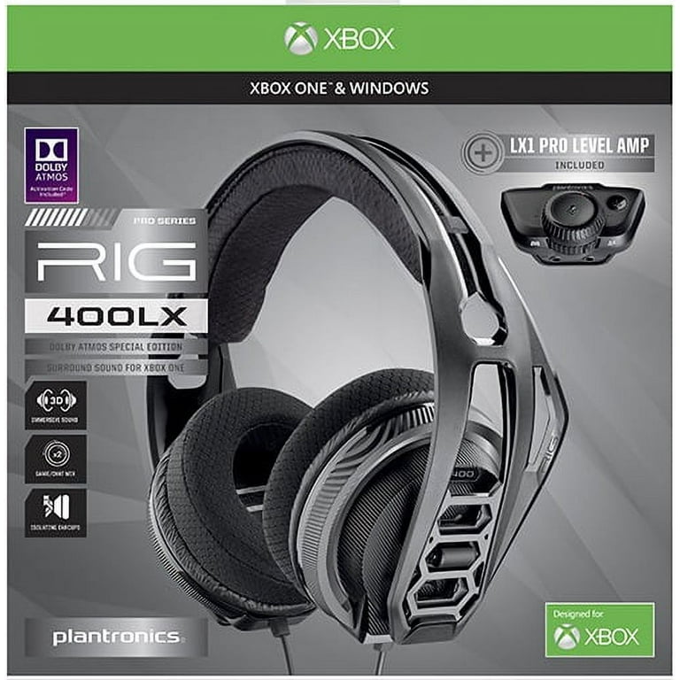 RIG 400HX con auriculares para juegos Dolby Atmos (Xbox One)