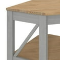 thumbnail image 5 of Wood Corner Bookcase 4 Shelf Corona Gray | Furniture Dash, 5 of 6