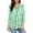 Green sweatshirt for women, variant on up to 60% off Gifts Usmixi Womens Sweatshirt Fall Fashion Loose Lightweight Swing Shirt Ladies Pullover Tops Winter Casual Striped Print V-Neck 3/4 Sleeve Blouses Weekly