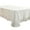 White_D, variant on Decorative Ruffle Edge Tablecloth Cotton Fabric Table Cover Multiple Size Option