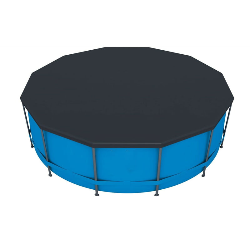 10ft Round PVC Swimming Pool Cover for INTEX Outdoor UV Dustproof Covers