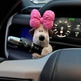 thumbnail image 1 of Car Decoration Dog Premium Cute Car Plush Doll Decorations For Wiper Shift Hand, 1 of 4