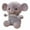 Grey, variant on EQWLJWE Plush Toy Rompers Baby Elephant Stuffed Toy Simulation Doll Exquisite Gift Xmas Gifts
