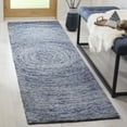 thumbnail image 3 of SAFAVIEH Ikat Laura Geometric Circles Wool Area Rug, Dark Blue/Multi, 3' x 5', 3 of 8