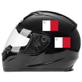 thumbnail image 3 of Ruoming Ruoming 3 PCS National Flag Stickers, Multiple Sizes, Self-Adhesive Decals for Cars, Phones, Bags（Malta）, 3 of 6