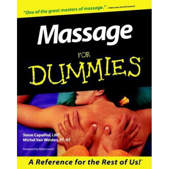 Pre-Owned Massage for Dummies (Paperback) 0764551728 9780764551727