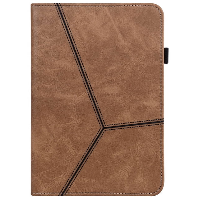 Pour Amazon Fire Max 11 2023 Étui Support Pliant Support Intelligent Étui en Cuir PU pour Tablette pour Fire Max 11 Pouces Fire Max 11 Étui pour Tablette Brun-Business pour Fire Max 11 2023