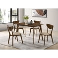 thumbnail image 2 of Kersey 5-piece Rectangular Dining Table Set Chestnut, 2 of 14