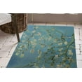 thumbnail image 2 of Small Rug, Thick Rug, Office Decor Rug, Famous Rug, Home Decor Rug, The Blossoming Almond Tree Rug, Colorful Rug, Wedding Rug, Rug, Indoor Rug, 3.3'x5' - 100x150 cm, 2 of 7
