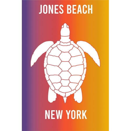 

Jones Beach New York Souvenir 2x3 Inch Fridge Magnet Turtle Design