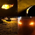 thumbnail image 2 of Alla Lighting CAN-BUS Error Free Super Bright T10 Wedge 194 168 2825 175 W5W LED Bulbs - High Power 3030 SMD LED Light Bulbs Lamp Replacement (Amber Yellow), 2 of 8