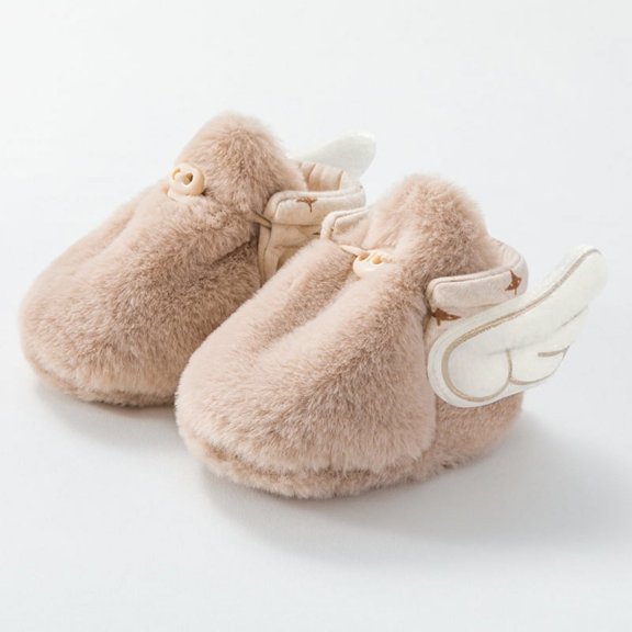 Baby Prewalker Toddler Boots Premium Soft Anti-Slip Slippers Warm Winter Boots for Infant Baby Girls Boys