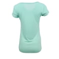 thumbnail image 2 of Womens Beach Happy Scoop Neck Short Sleeve T-Shirt, 2 of 2