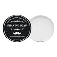 thumbnail image 1 of Savon à Raser Fait à la Main pour Hommes en Boîte en Aluminium, Barre de Savon à Raser Humide 100 g à Mousse Riche, Formule Revitalisante pour une Peau Lisse, 1 of 8