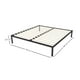 thumbnail image 2 of Ilios Innova | Base Cama Matrimonial | Estructura de Acero | Resistente | Sin Cabecera | Diseño Minimalista, 2 of 9