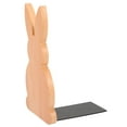 Hemoton Wooden Bookend Cartoon Rabbit Bookend Wooden Book End Desktop ...