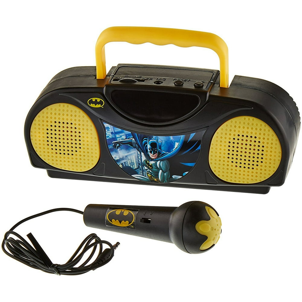Batman Portable Radio Karaoke Kit With Microphone