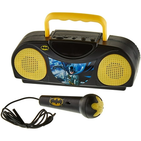 - Batman Portable Radio Karaoke Kit With Microphone
